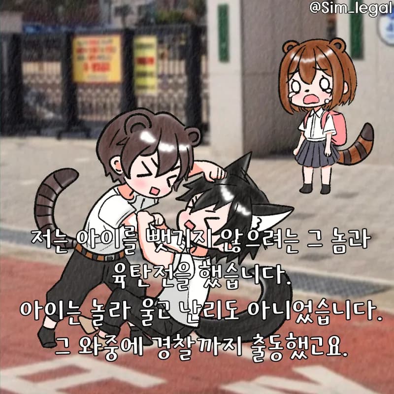 자녀를 데려간 아내, 양육권은 누구에게? 이혼 소송 중 아이를 데려가면 약취유인죄가 될까 카드뉴스 6