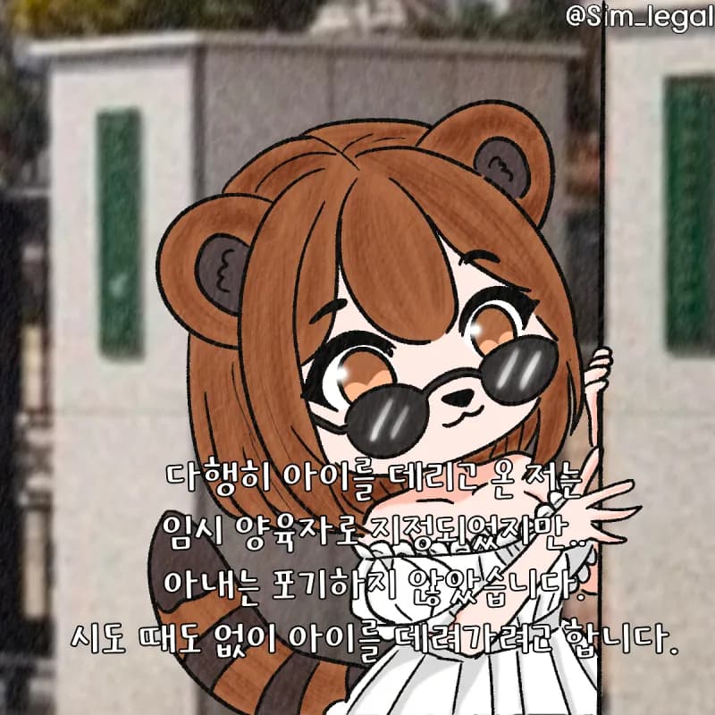 자녀를 데려간 아내, 양육권은 누구에게? 이혼 소송 중 아이를 데려가면 약취유인죄가 될까 카드뉴스 7