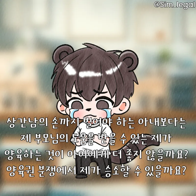 자녀를 데려간 아내, 양육권은 누구에게? 이혼 소송 중 아이를 데려가면 약취유인죄가 될까 카드뉴스 11
