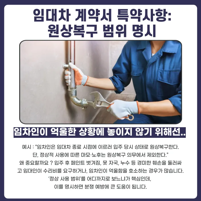 임대차계약서 특약사항 5가지: 꼭 넣어야 할 조항과 법적 유효성 카드뉴스 2