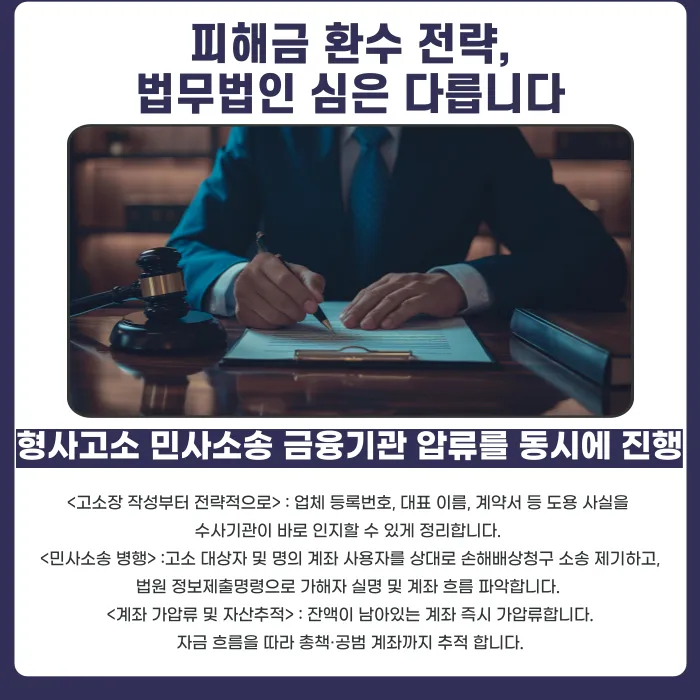 투자자문업체 사칭 사기, 피해금 돌려받을 수 있나요? 카드뉴스 4