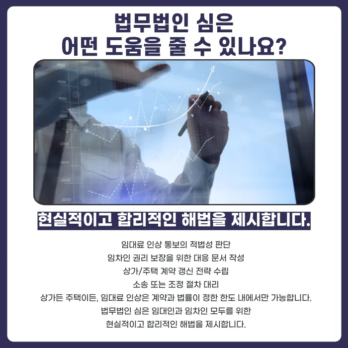 상가·주택 월세 인상, 어디까지 가능한가요? 증액 한도와 절차 정리 카드뉴스 5