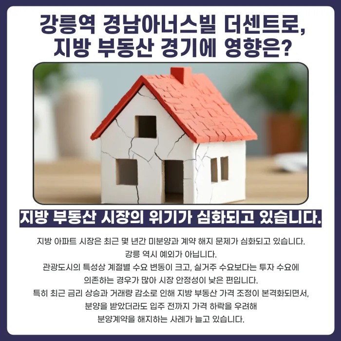 강릉역 경남아너스빌 더센트로 분양계약 해지·분양권 포기, 가능할까? 카드뉴스 3