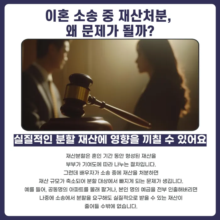 이혼 소송 중 배우자의 재산처분을 막는 방법 카드뉴스 2