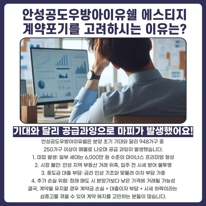 안성공도우방아이유쉘 에스티지 분양계약, 해지할 수 있을까? 카드뉴스 3