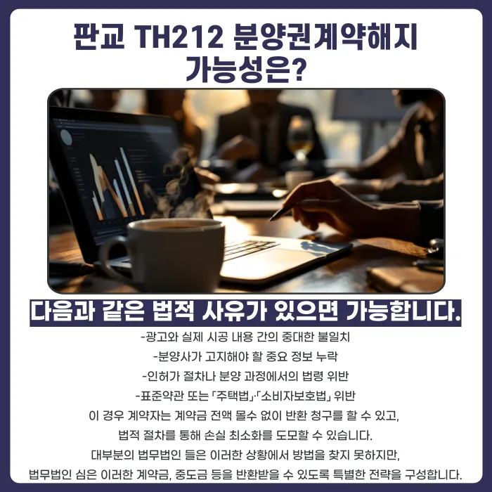 판교TH212 분양권 계약해지, 가능한 경우와 준비할 점 카드뉴스 4
