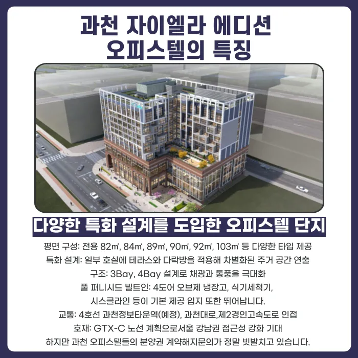 과천 자이엘라 에디션 오피스텔 분양권 계약해지, 가능할까? 카드뉴스 2