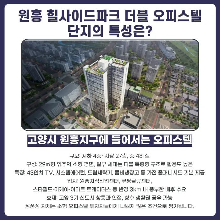 원흥 힐사이드파크 더블 오피스텔 분양계약해지, 가능할까? 카드뉴스 2