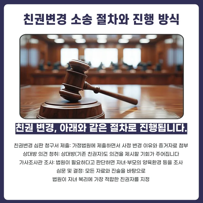 친권변경 소송에서 고려해야 할 사항: 법원 판단 기준과 준비 자료 카드뉴스 5