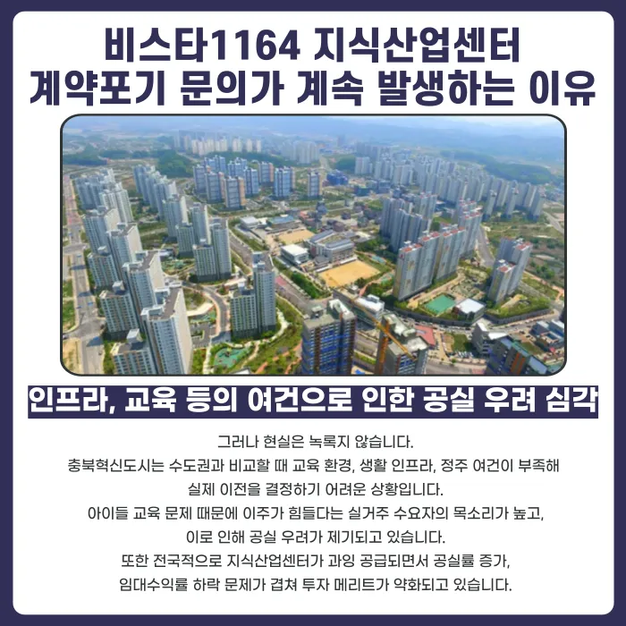 비스타1164 지식산업센터 분양계약해지, 가능할까? 해지 검토 기준과 대응 전략 카드뉴스 3