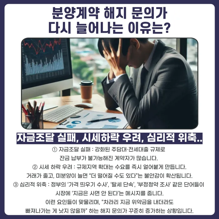 3차 부동산 대책 이후 분양계약, 해지해야 할까 대출 받아 입주해야 할까 카드뉴스 4