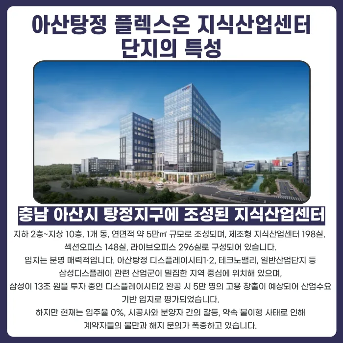 아산탕정 플렉스온 지식산업센터 분양계약해지, 가능할까? 카드뉴스 2