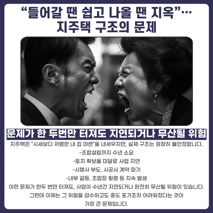 지역주택조합 탈퇴, 지금도 가능할까? 조합원 지위 양도금지와 분담금 폭탄 대응법 카드뉴스 4
