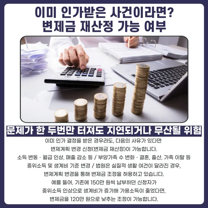 2025년 중위소득 인상, 개인회생 변제금 재산정 되나요? 카드뉴스 4