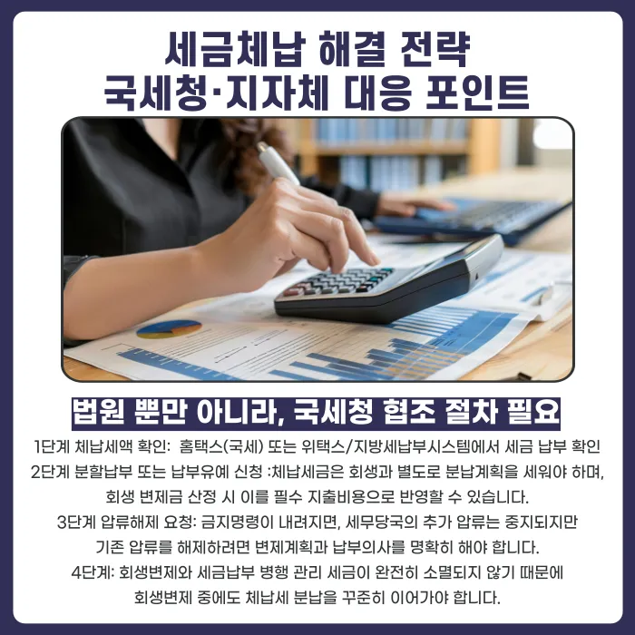 개인회생 세금체납, 국세·지방세는 어떻게 처리되나요 카드뉴스 5