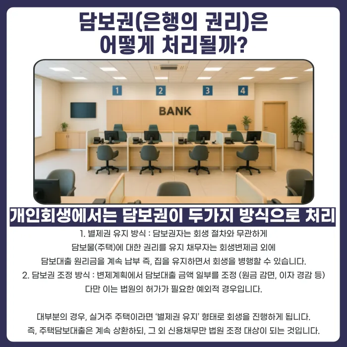 개인회생 중 주택담보대출 유지 가능 기준, 거주주택 지키는 방법 카드뉴스 3