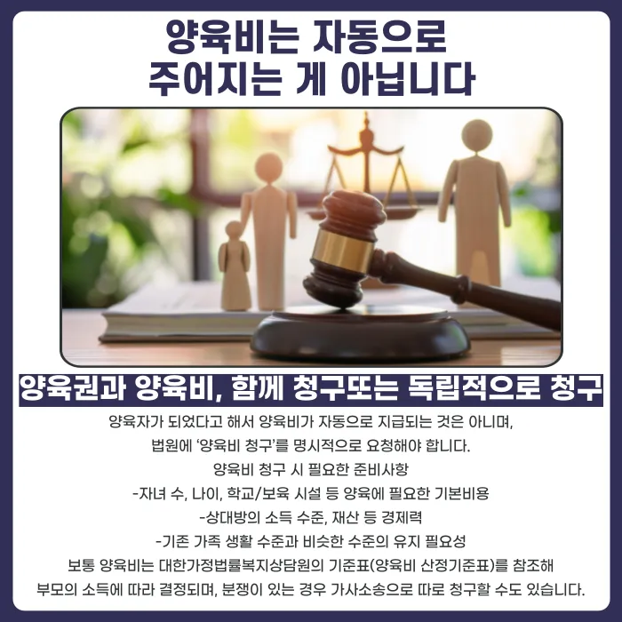 이혼소송 중 양육권과 양육비, 어떻게 확보할 수 있나요? 카드뉴스 3