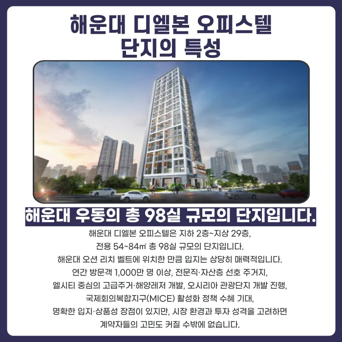 해운대 디엘본 오피스텔 분양계약해지, 가능할까요? 카드뉴스 2