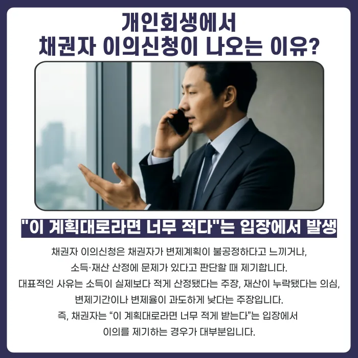개인회생 채권자 이의신청, 대응 자료와 소명 요령은? 카드뉴스 2