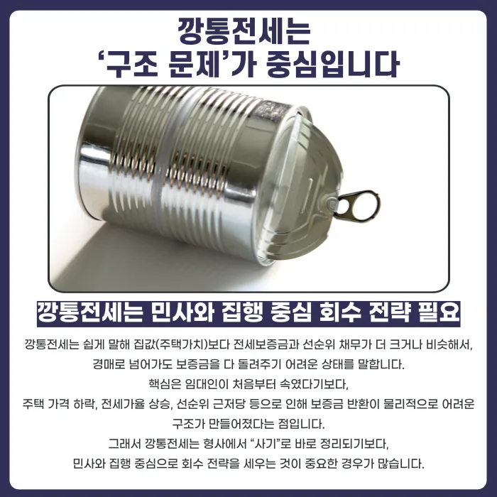 깡통전세와 전세사기, 무엇이 다르고 어떻게 대응해야 할까 카드뉴스 2