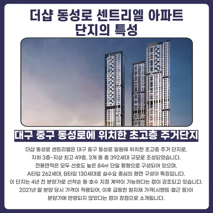 더샵 동성로 센트리엘 분양계약해지, 가능할까요? 카드뉴스 2