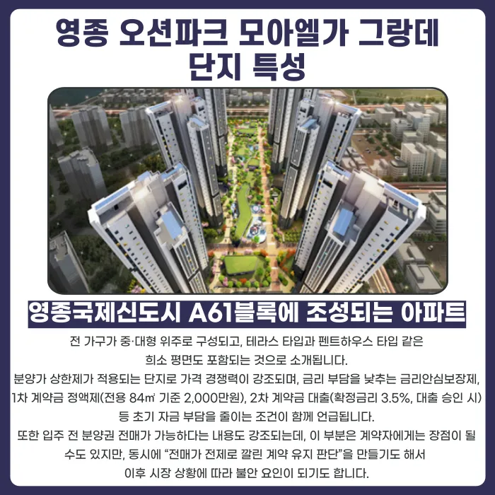 영종 오션파크 모아엘가 그랑데 분양계약해지, 가능할까 카드뉴스 2