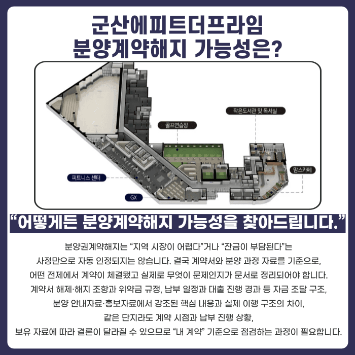 군산에피트더프라임 분양권계약해지, 가능성과 대응 전략 카드뉴스 4