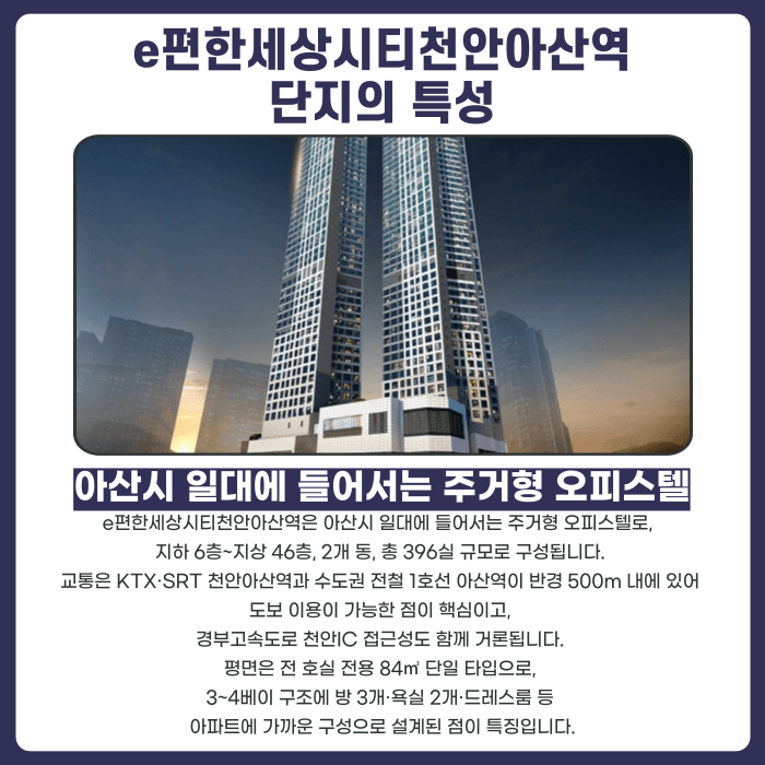 e편한세상시티천안아산역 분양계약해지, 가능할까? 발생 이유와 대응 전략 카드뉴스 2