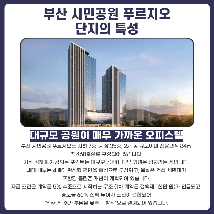 부산 시민공원 푸르지오 분양계약해지, 가능한 경우와 대응 전략 카드뉴스 2