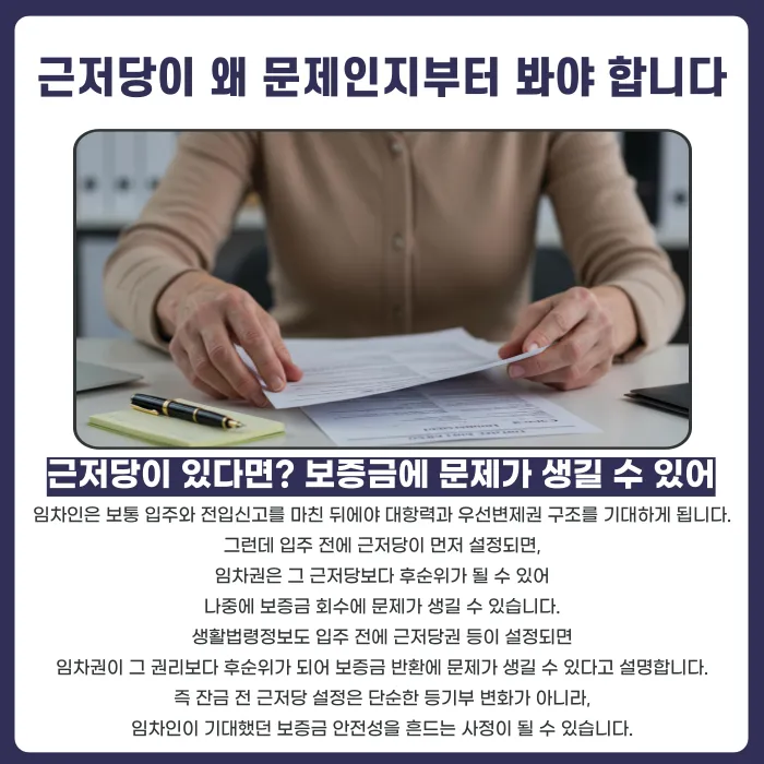 임대차 잔금 전 근저당 설정, 계약금 반환 가능할까 카드뉴스 2