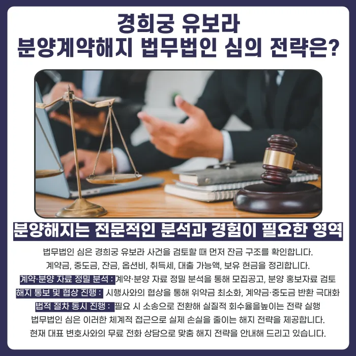 경희궁 유보라 분양권 계약해지, 입주 전 잔금과 마피 위험 확인해야 하는 이유 카드뉴스 5