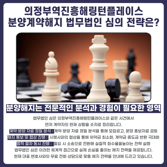 의정부역진흥해링턴플레이스 분양권 계약해지, 잔금·마피·입주 지연 확인해야 할 사항 카드뉴스 5