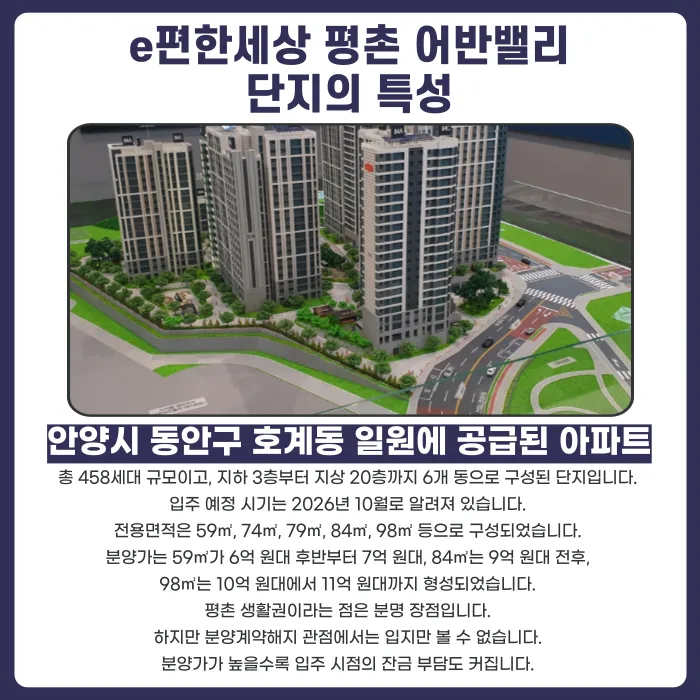e편한세상 평촌 어반밸리 분양권 계약해지, 잔금·마피·전세 세팅 고민된다면 카드뉴스 2