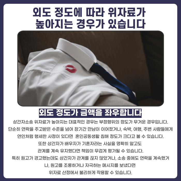 상간자소송 위자료, 실제로 얼마나 받을 수 있을까 카드뉴스 3