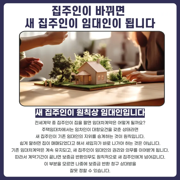 집주인이 바뀌면 전세보증금은 누구에게 받아야 할까 카드뉴스 2