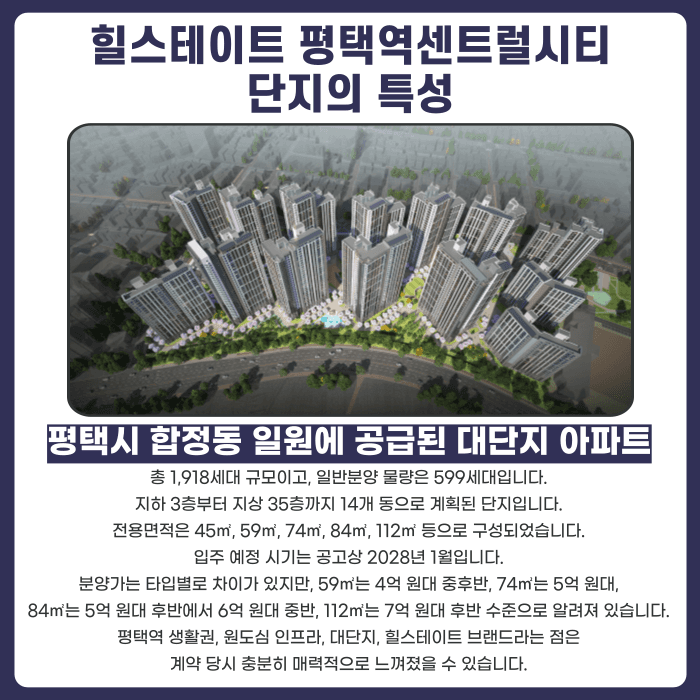 힐스테이트 평택역센트럴시티 분양계약해지, 잔금·마피·전세세팅 걱정된다면 카드뉴스 2