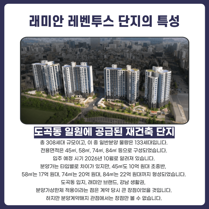 래미안 레벤투스 분양권 계약해지, 잔금·기존 주택 처분 부담될 때 체크리스트 카드뉴스 2