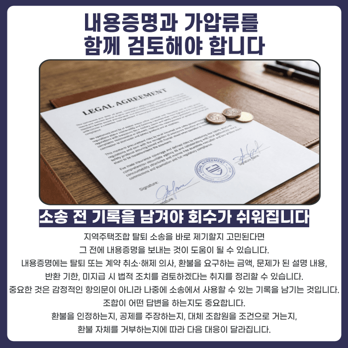 지역주택조합 탈퇴 소송, 바로 해야 할까 기다려도 될까 카드뉴스 5