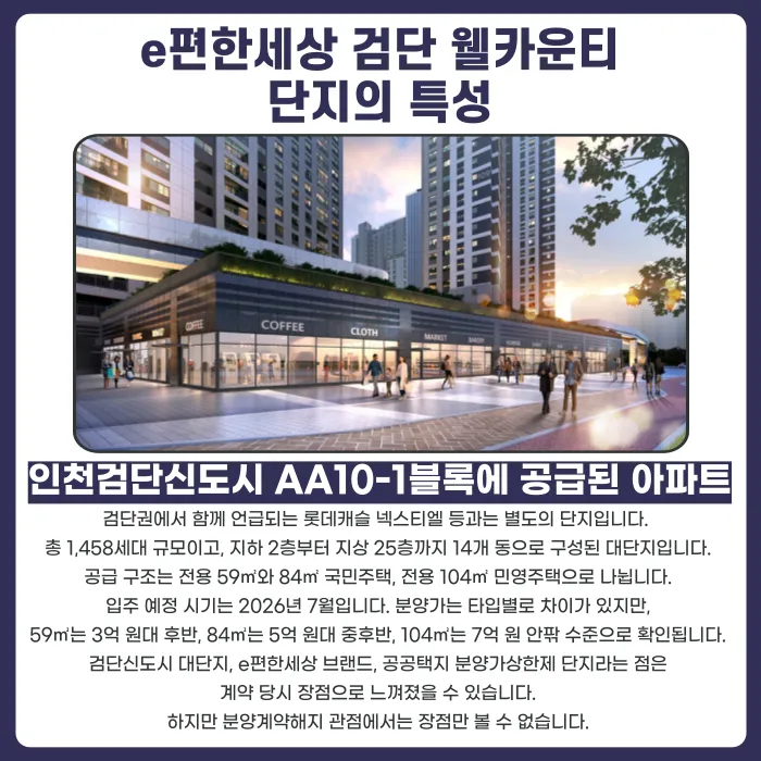 e편한세상 검단 웰카운티 분양권 계약해지, 잔금·전세 세팅 걱정된다면 카드뉴스 2